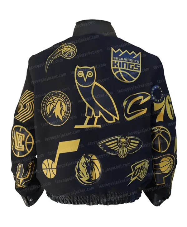 OVO NBA Team Black Varsity Jacket