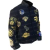 OVO NBA Team Black Varsity Jacket