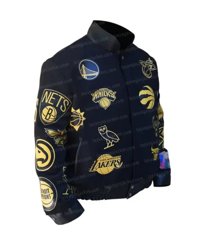 OVO NBA Team Black Varsity Jacket