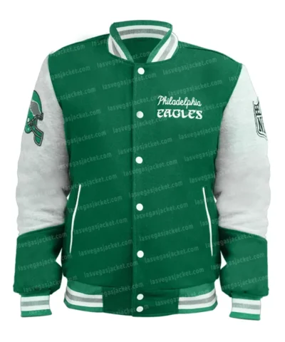 Kylie Kelce Philadelphia Eagles Letterman Jacket