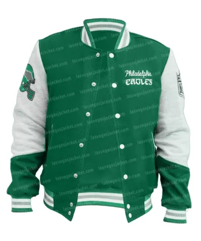 Kylie Kelce Philadelphia Eagles Letterman Jacket
