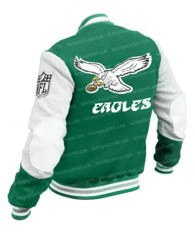 Kylie Kelce Philadelphia Eagles Letterman Jacket