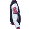 St. Louis Cardinals Old English Navy and White Varsity Jacket