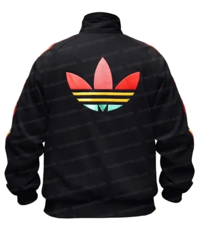 Bob Marley Black Adidas Track Jacket