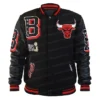 Chicago Bulls NBA Finals Champion Varsity Jacket