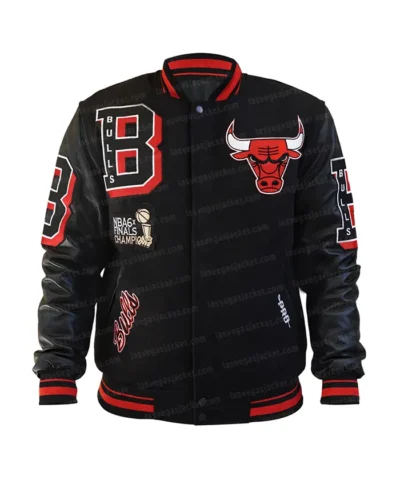 Chicago Bulls NBA Finals Champion Varsity Jacket