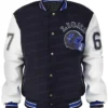 Detroit Lions Beverly Hills Edition Barry Sanders Varsity Jacket