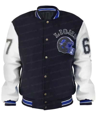 Detroit Lions Beverly Hills Edition Barry Sanders Varsity Jacket