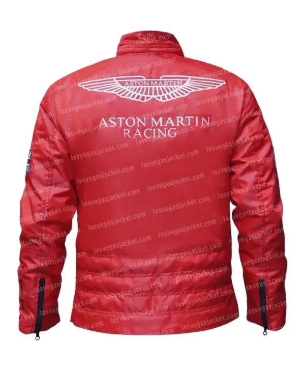 GB Hacket Astin Martin F1 Racing Red Jacket