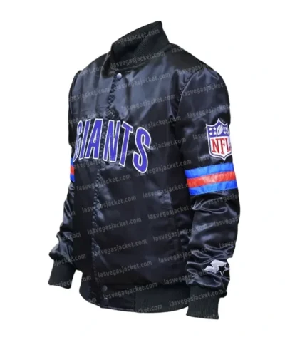 80’s New York Giants Black Bomber Satin Jacket