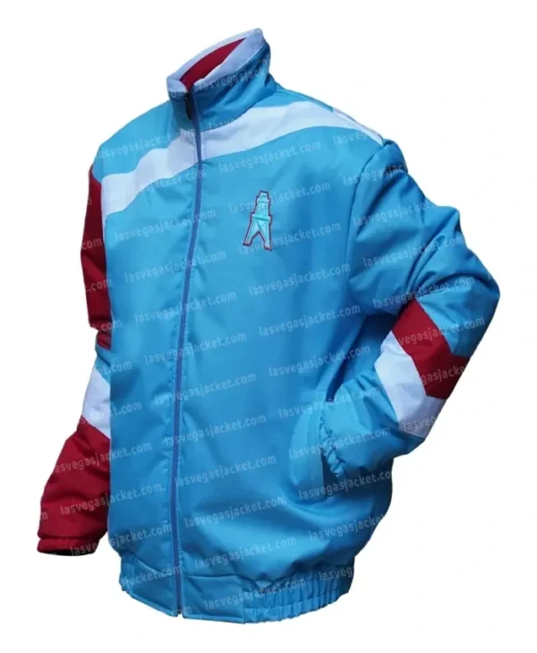 Houston Oilers Star Windbreaker Jacket