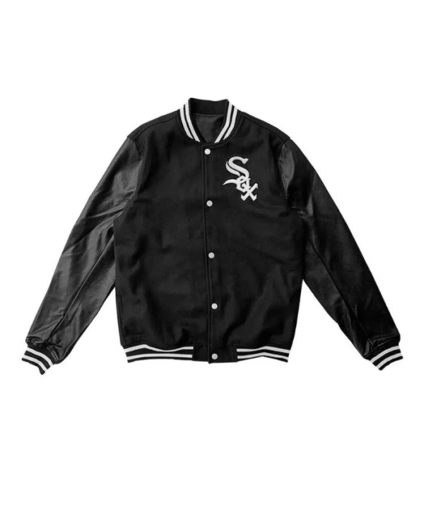Chicago White Sox Back Varsity Wool/Leather Jacket