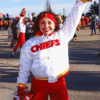 Cheerleaders Kansas City Chiefs White Jacket