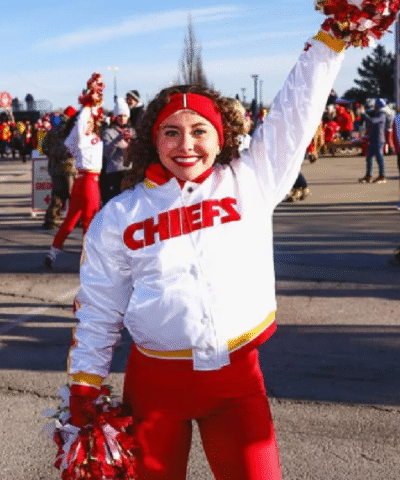 Cheerleaders Kansas City Chiefs White Jacket