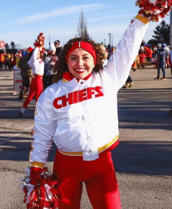 Cheerleaders Kansas City Chiefs White Jacket