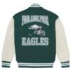 Eagels OVO X NFL Full-Snap Varsity Jacket