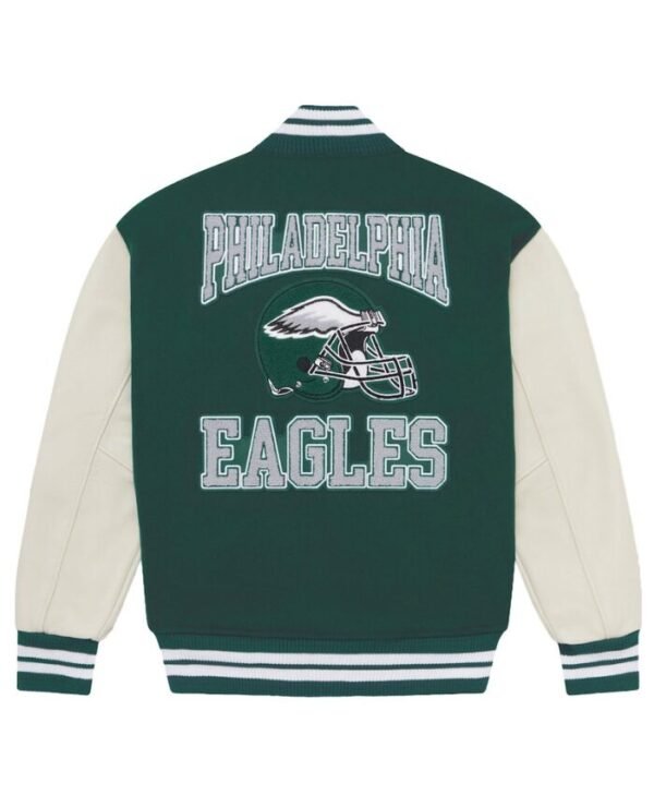 Eagels OVO X NFL Full-Snap Varsity Jacket