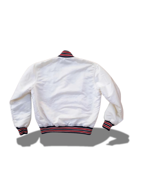 90s Arizona Cardinals White Satin Jacket