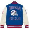 Bills OVO X NFL Full-Snap Varsity Jacket