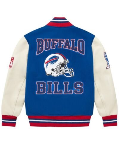 Bills OVO X NFL Full-Snap Varsity Jacket