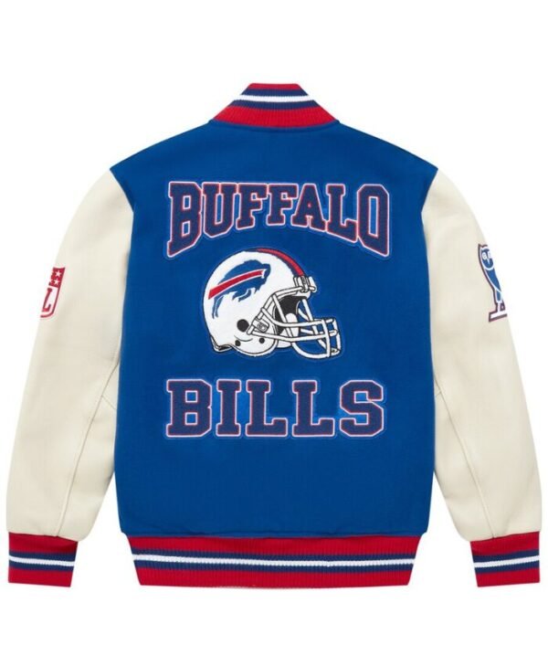 Bills OVO X NFL Full-Snap Varsity Jacket