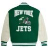 Jets OVO X NFL Full-Snap Varsity Jacket