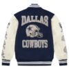 Cowboy OVO X NFL Full-Snap Varsity Jacket