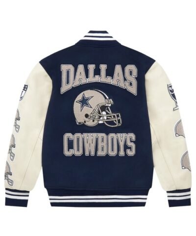 Cowboy OVO X NFL Full-Snap Varsity Jacket