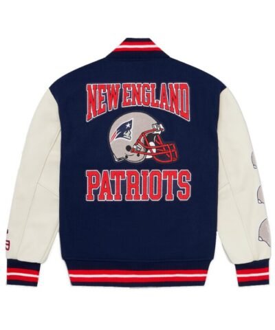 OVO x NFL New England Patriots Varsity Jacket