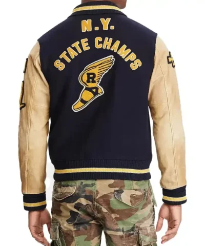 Vintage The Iconic Ralph Lauren Polo Letterman Jacket