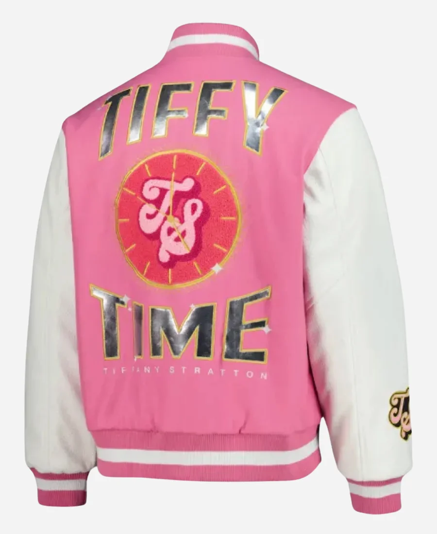 WWE Tiffany Stratton Tiffy Time Varsity Jacket