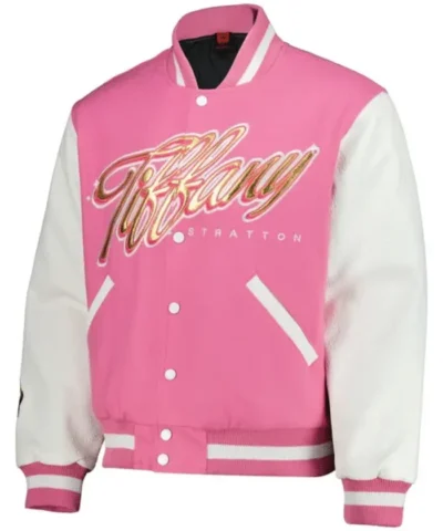 WWE Tiffany Stratton Tiffy Time Varsity Jacket