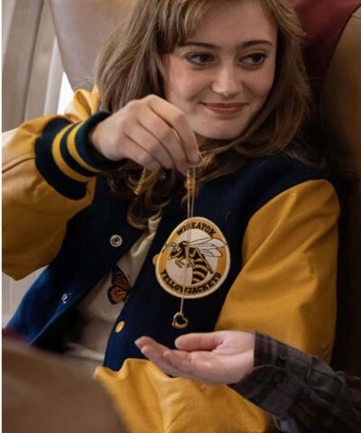 Yellowjackets-Ella-Purnell-Letterman-Jacket
