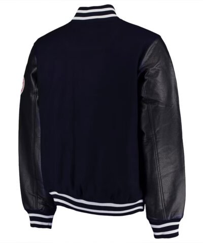 aaron-boone-new-york-yankees-black-letterman-jacket