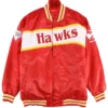 All star game atlanta hawks red jacket