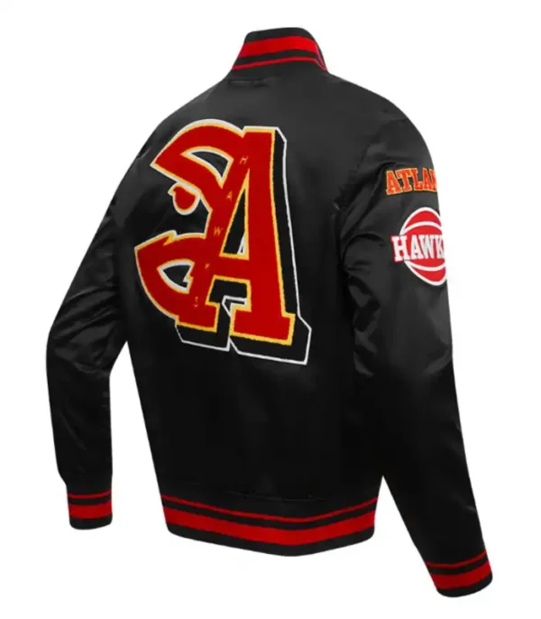 atlanta hawks black mashup jacket