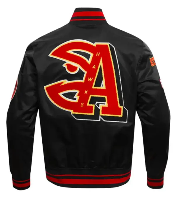 Atlanta Hawks Mashup Varsity jacket - Image 4