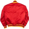 Atlanta hawks vintage red bomber jacket