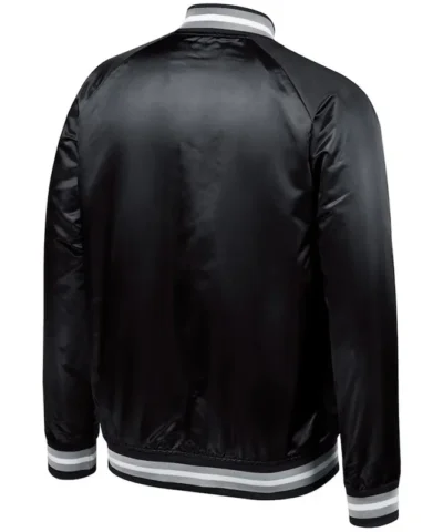 Chicago White Sox Full-Snap Black Jacket