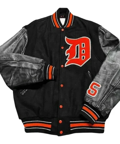 black-detroit-tigers-letterman-jacket