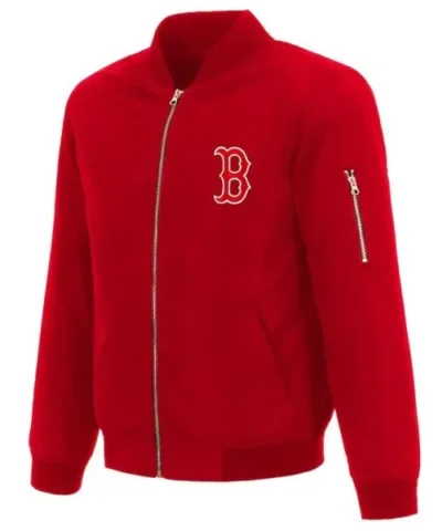 boston-red-sox-red-bomber-jacket