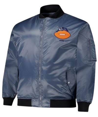 chicago-bears-charcoal-bomber-jacket