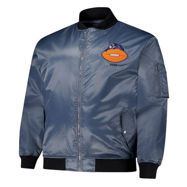 chicago-bears-charcoal-bomber-jacket