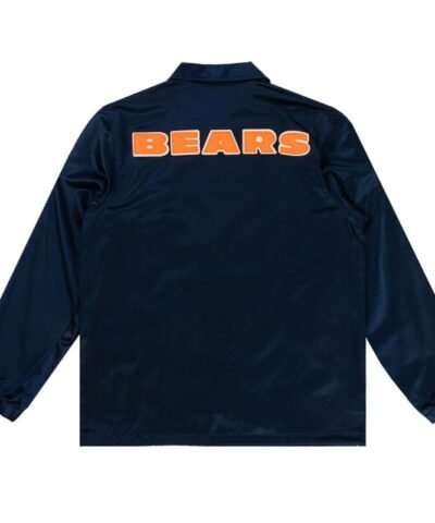 chicago-bears-navy-satin-windbreaker