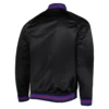 Chicago Cubs Bomber Black Satin Jacket