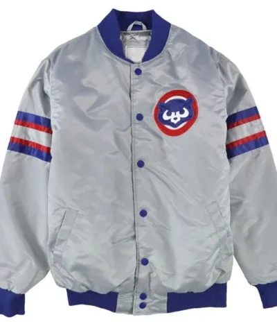 chicago-cubs-gray-satin-jacket