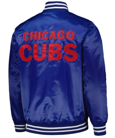 Chicago Cubs Patch Royal Jacket