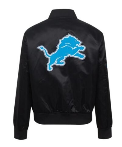 classic-detroit-lions-black-satin-jacket