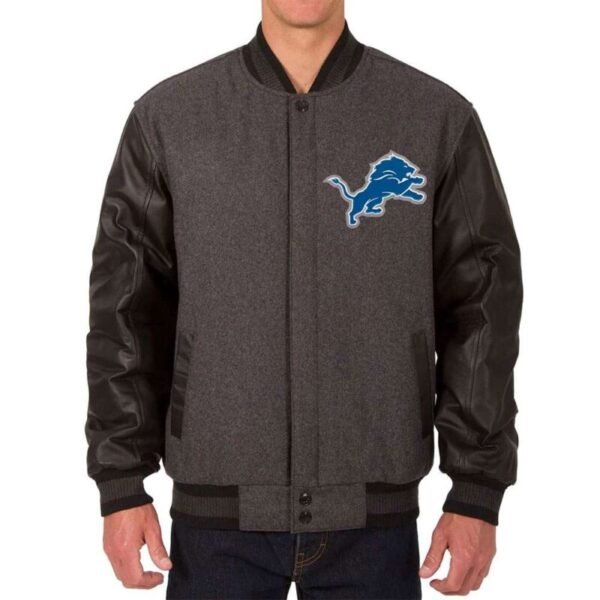 detroit-lions-black-and-charcoal-varsity-jacket