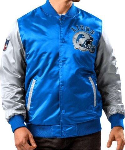 detroit-lions-blue-and-gray-satin-jacket
